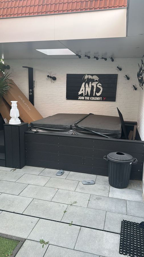 Jacuzzi van voren