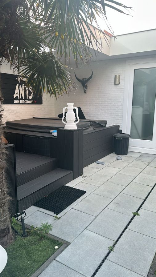 Terras en achterdeur